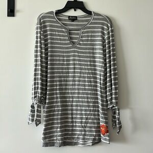 Clemson Striped Tunic
